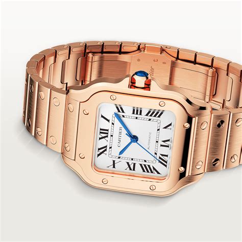 cartier horloge santos|cartier santos watch price.